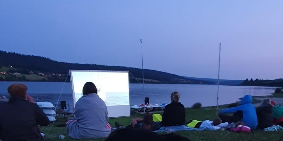 Projection en plein air